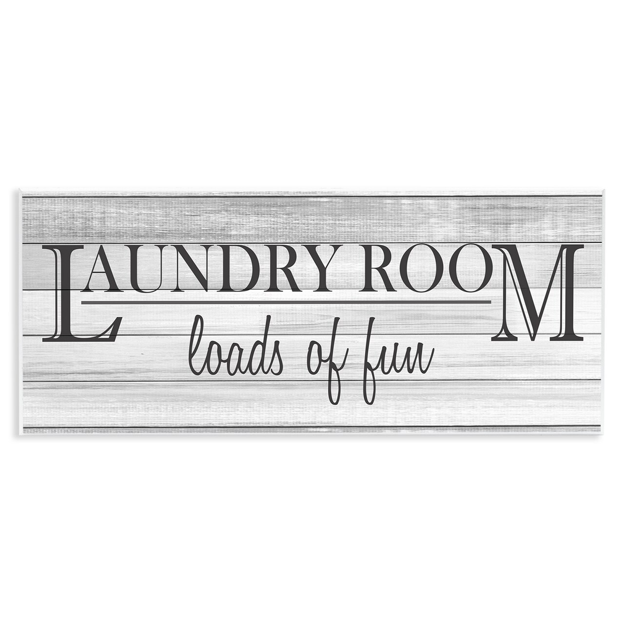 Stupell Industries Fun Laundry Room Funny Bathroom Wall Plaque Art
